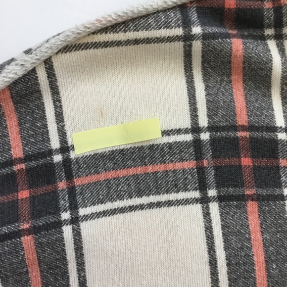 Free People “Why Not” Plaid Quarter Zip Size M - Picture 13 of 13